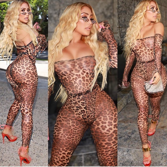 2 piece leopard print set - Picture 2 of 3